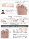 【日本製】 ぼしケア 3足セット 外反母趾対策 5本指ソックス 靴下 クルー丈